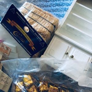 Miniatures doll house lot. More pieces added.